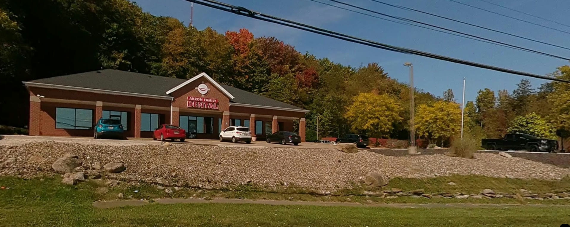 The Akron Family Dental building at 1575 Vernon Odom Blvd